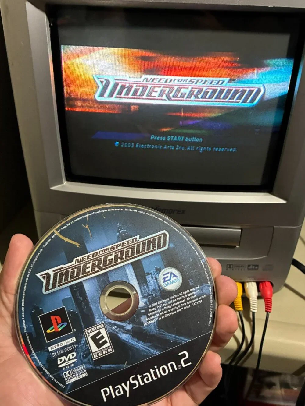Need For Speed Underground PlayStation 2 PS2 Disc Only Tested Working